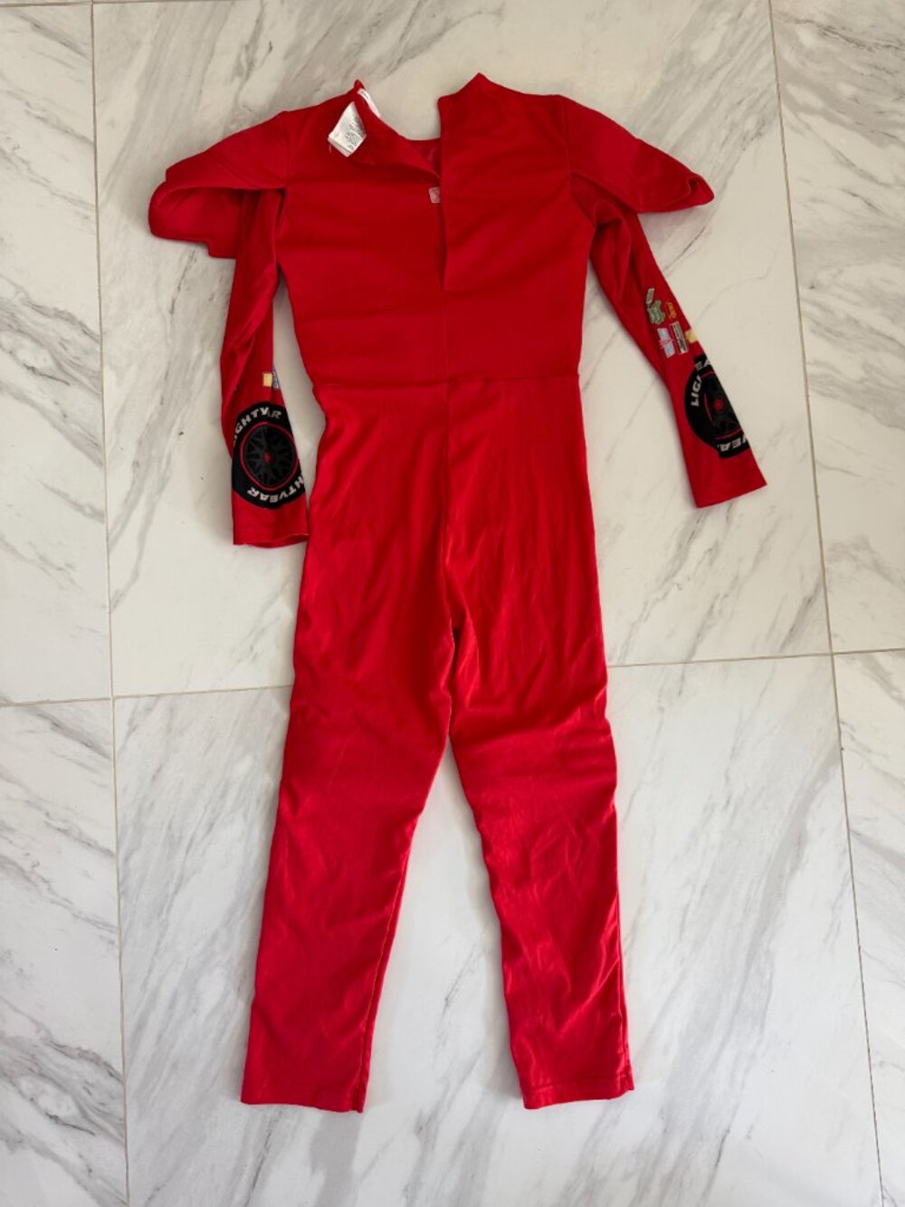 H&M Disney Pixar Cars Lightning McQueen Costume Boys 8-10Y - Picture 4 of 6